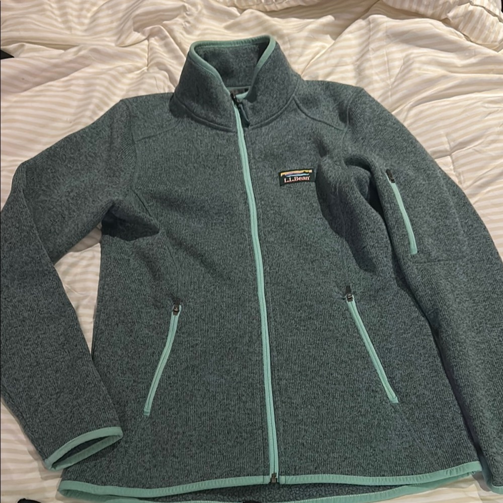 L.L. Bean Gray Ski Jacket for Outdoor Adventures
